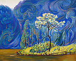 山光 油画