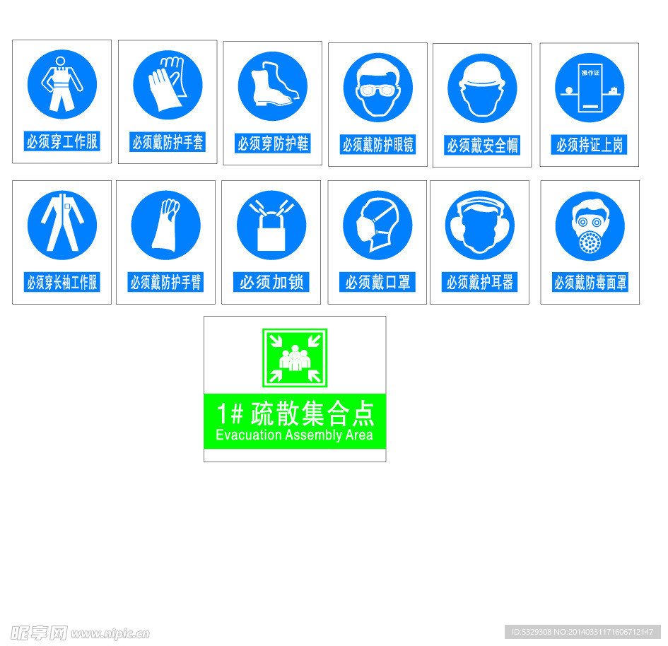 安全类标示