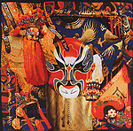 京剧 脸谱 丝巾