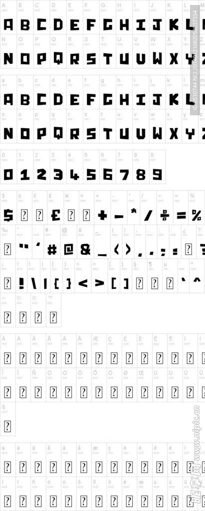 字体
