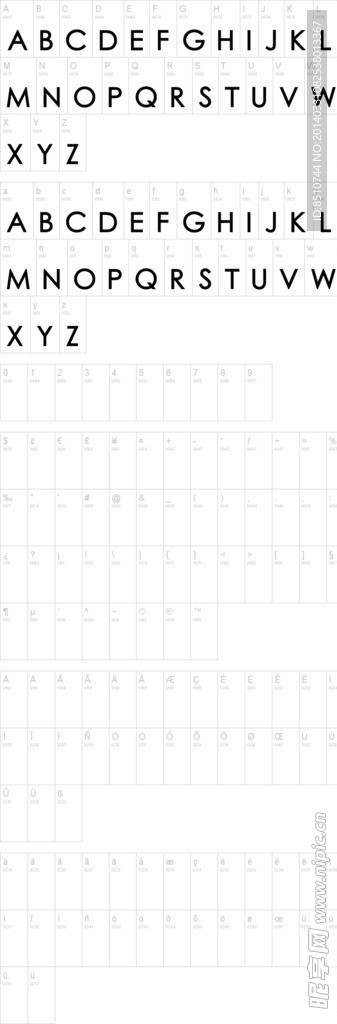 字体