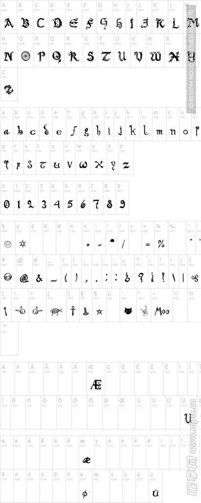 字体