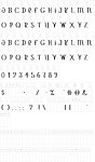 字体
