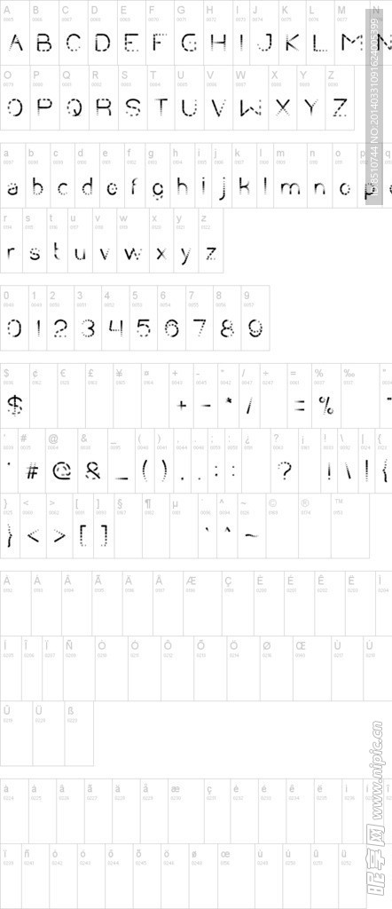 字体