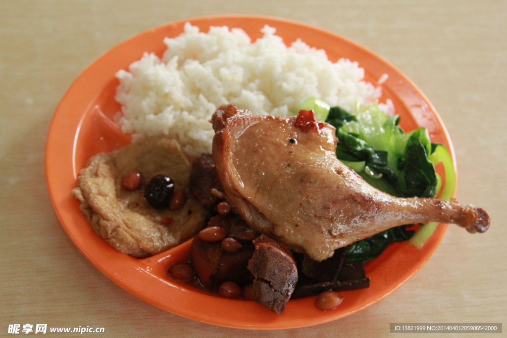 鸭腿饭