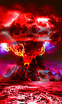 火山爆发
