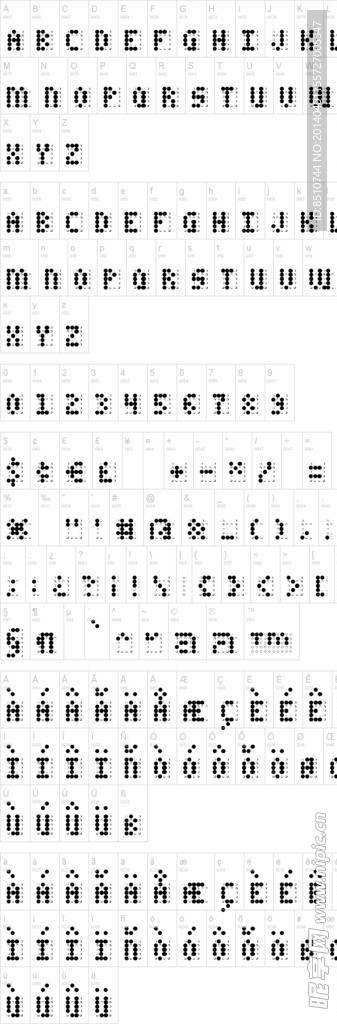字体