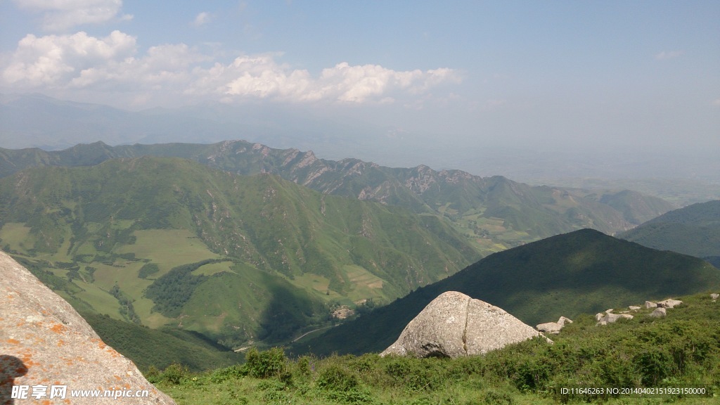 高山 风景 群山