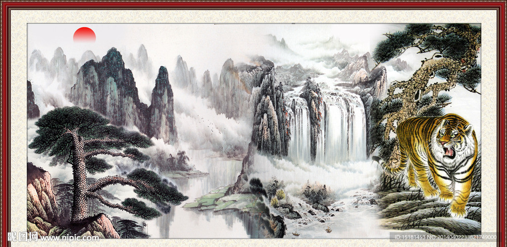 国画山水