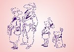 外国卡通人物图案