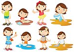 卡通动漫儿童小孩孩子