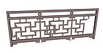 铁栏杆方格