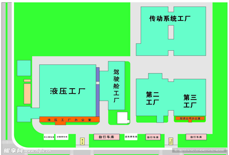 工厂平面图