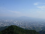 中坡山远眺怀化市区