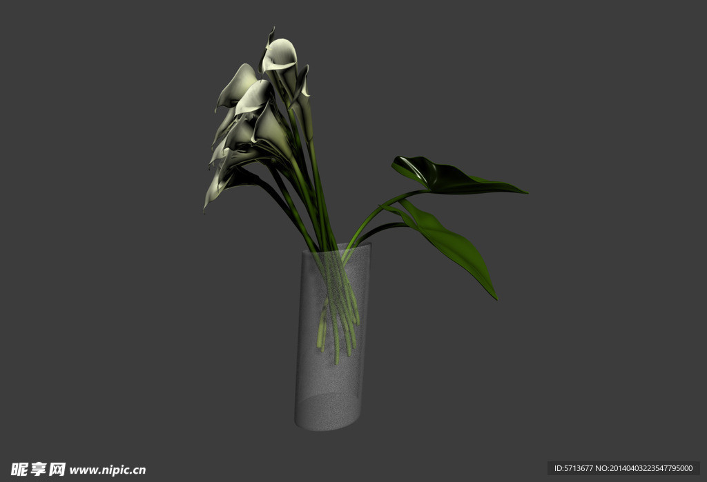 鲜花模型