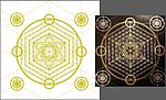 宗教教堂几何图形
