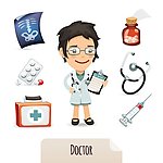 医疗医护医院医学图标