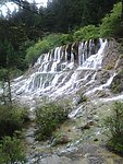 四川九寨沟的水流