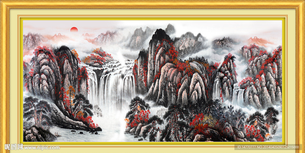 国画山水