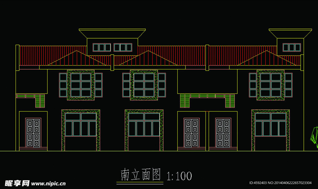 新农村别墅施工图