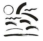 墨迹矢量