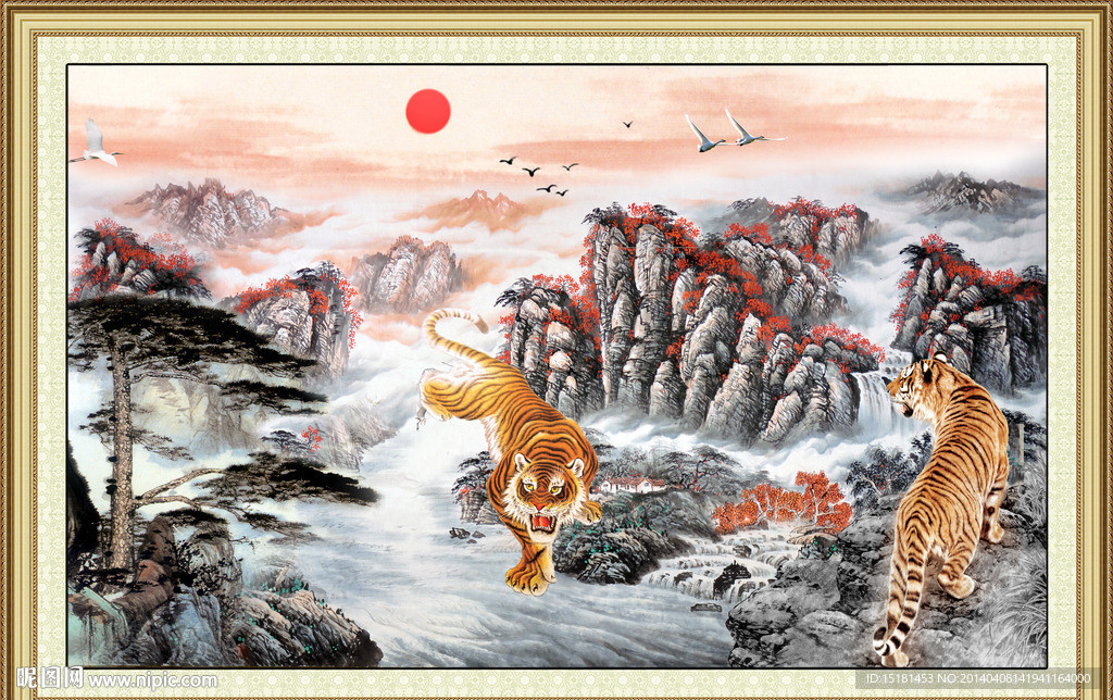 国画山水
