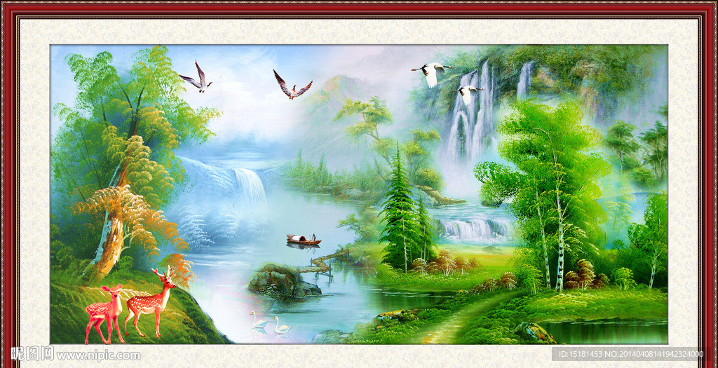 油画风景