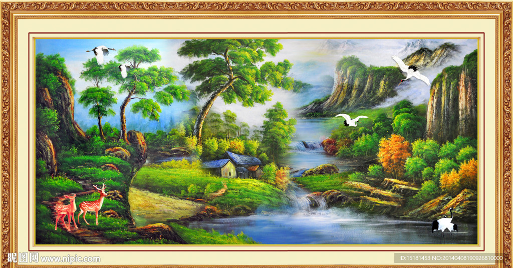 油画风景