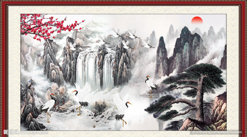 国画山水
