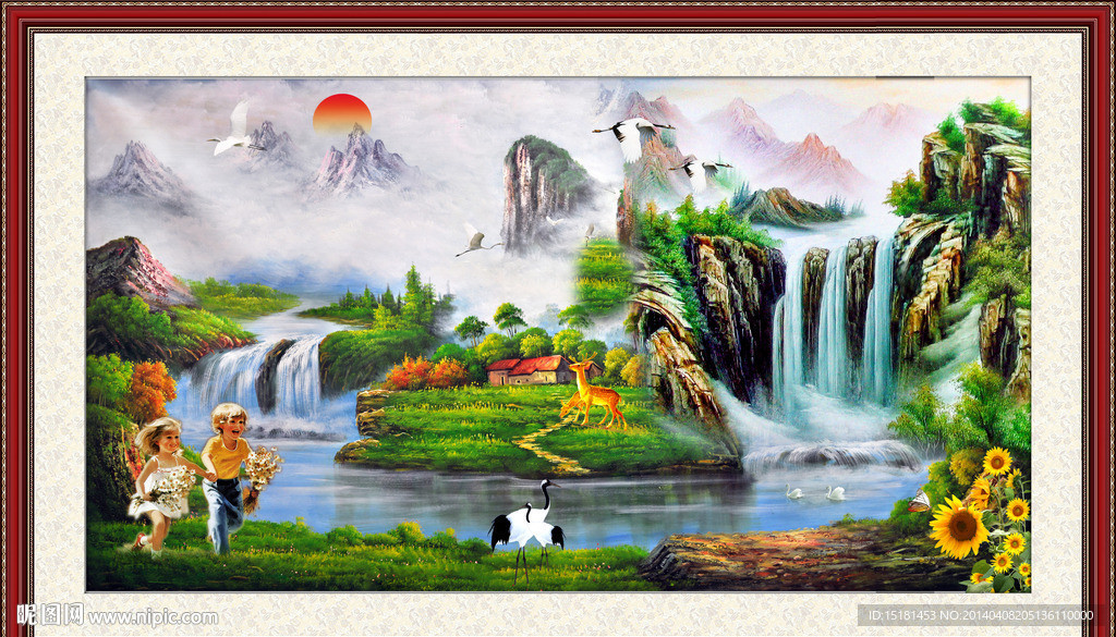 油画风景