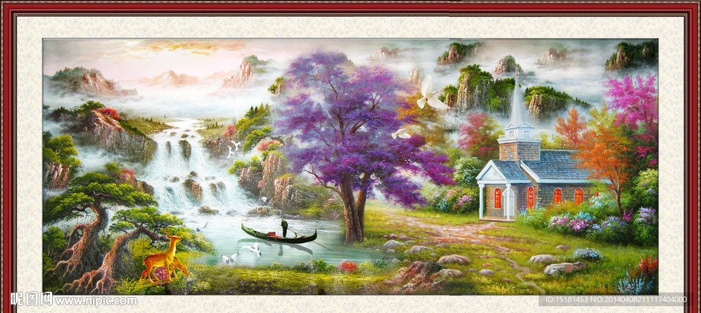 油画风景