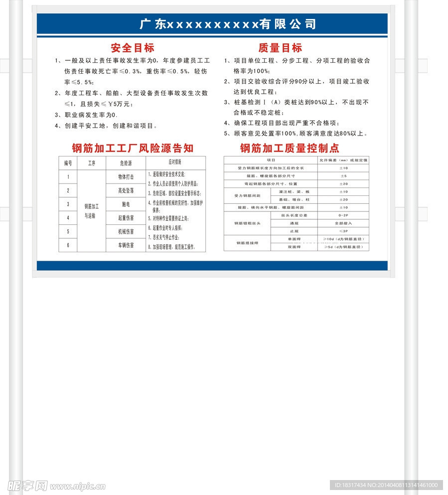 工地宣传栏