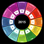 2015年日历羊年日
