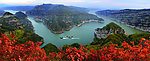 济源黄河三峡全景