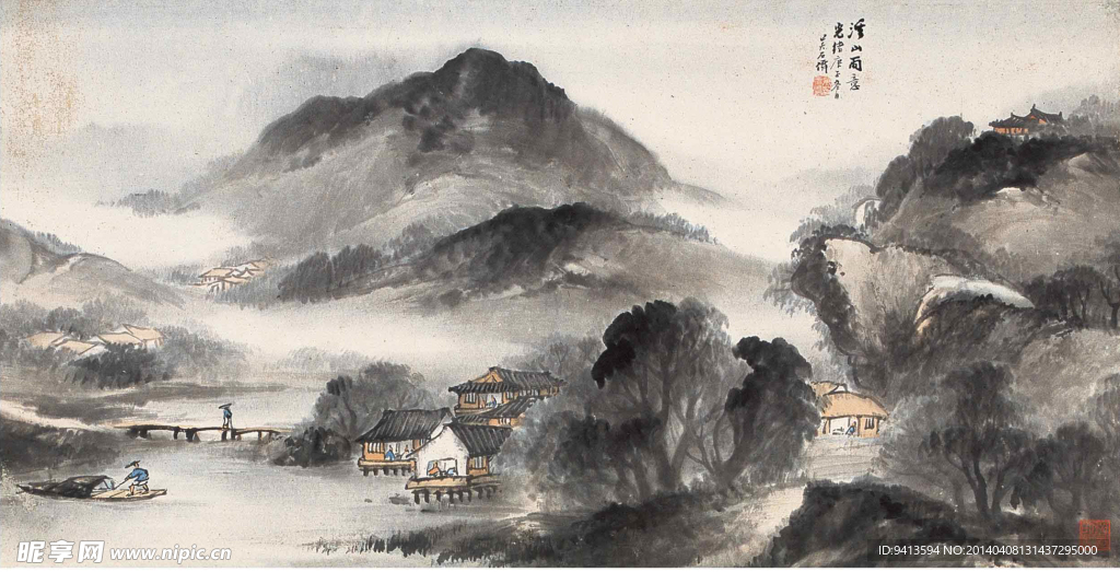 潼山雨意