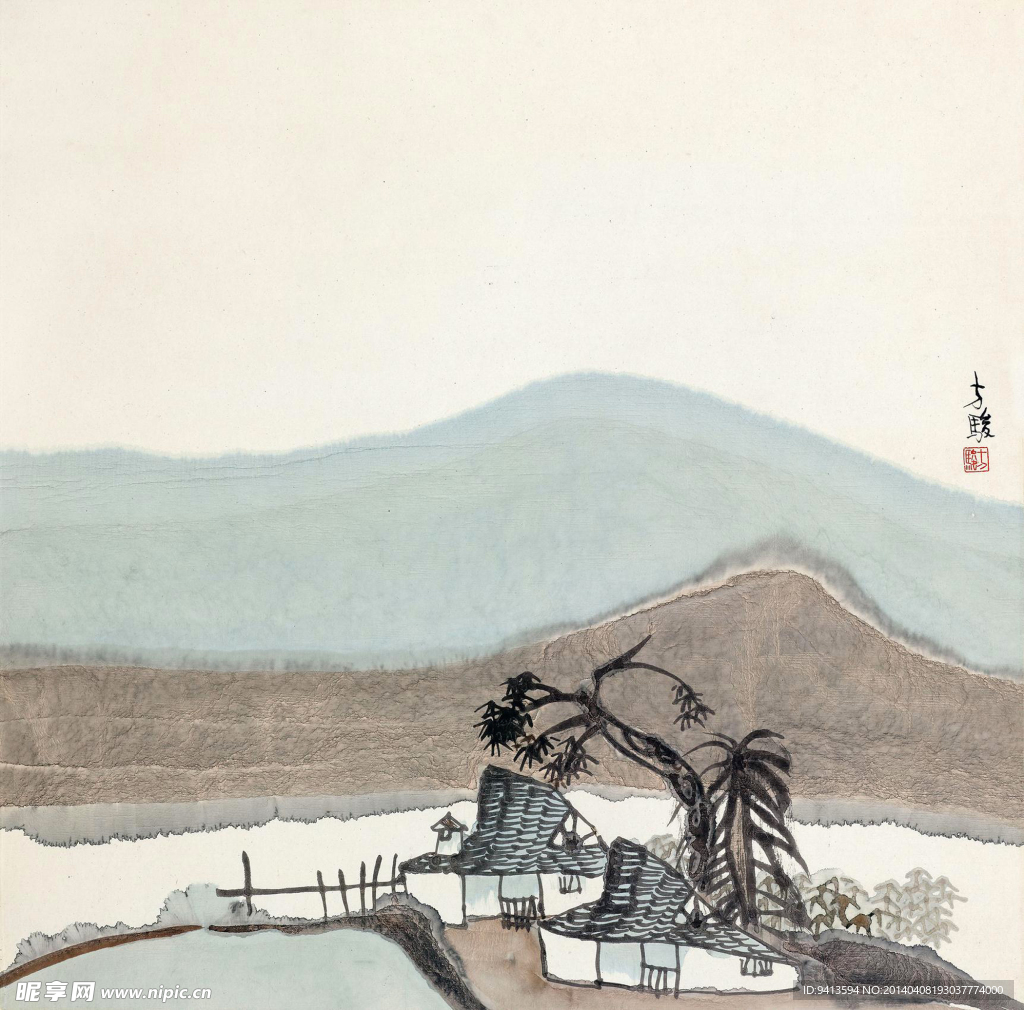 山水国画