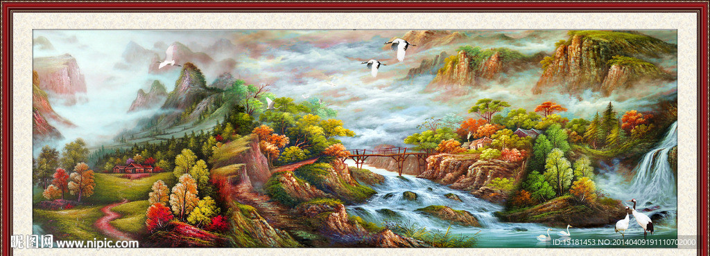 油画风景