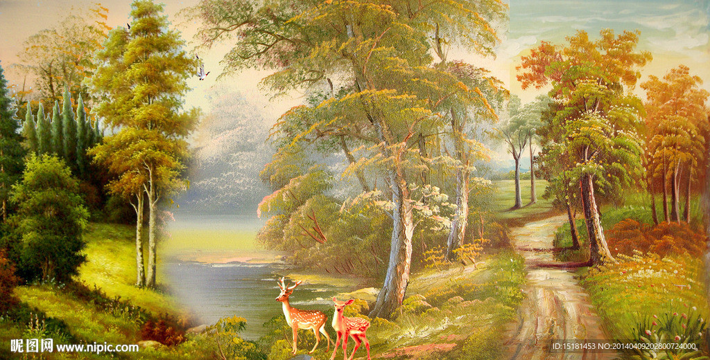 油画风景