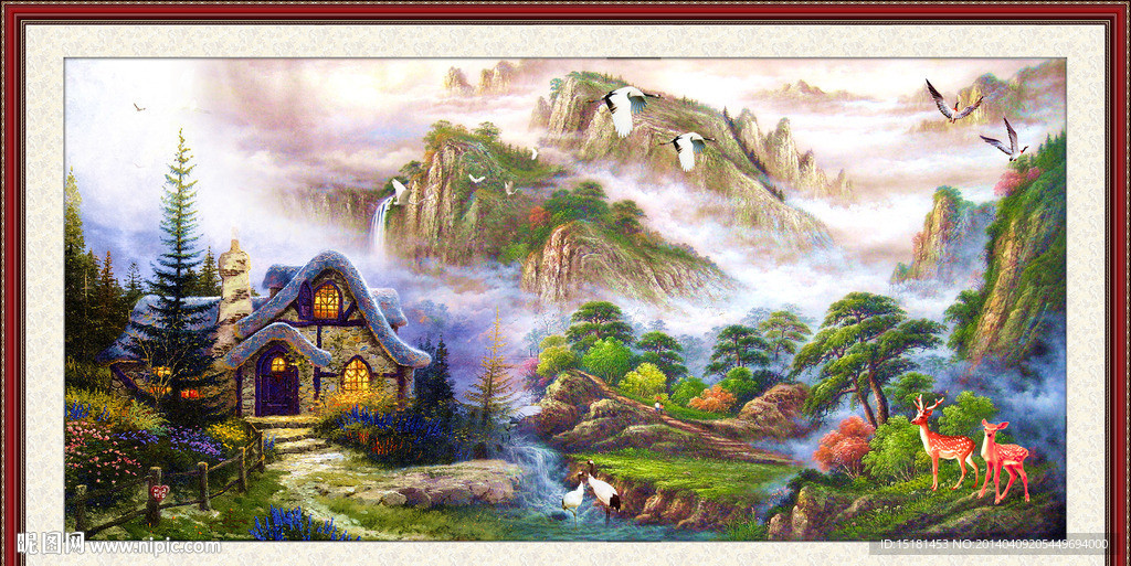 油画风景