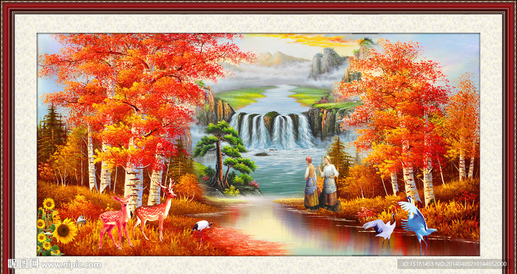 油画风景