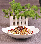 白菜叶炒肉蘑