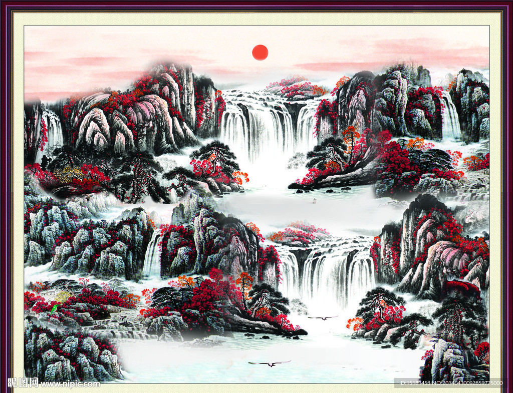 国画山水