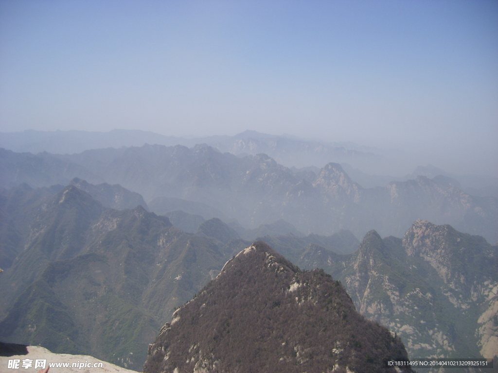 华山峰顶