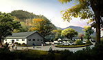 山上 停车场