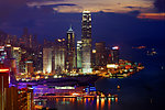 香港 维多利亚港 夜景