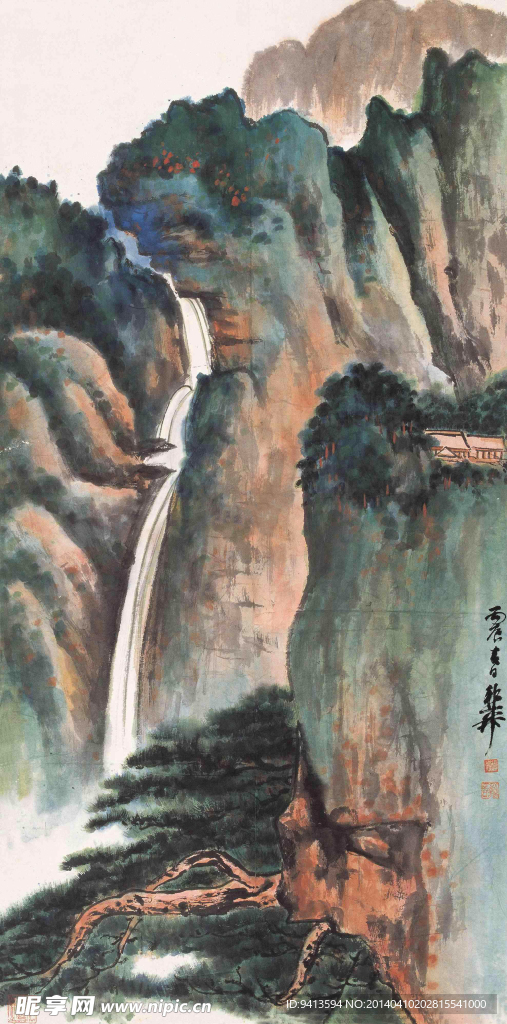 青绿山水
