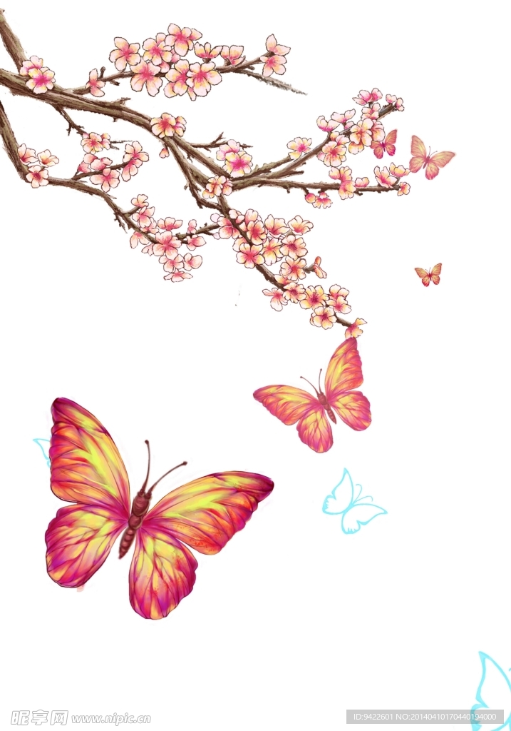 卡通花