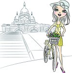 美女插画