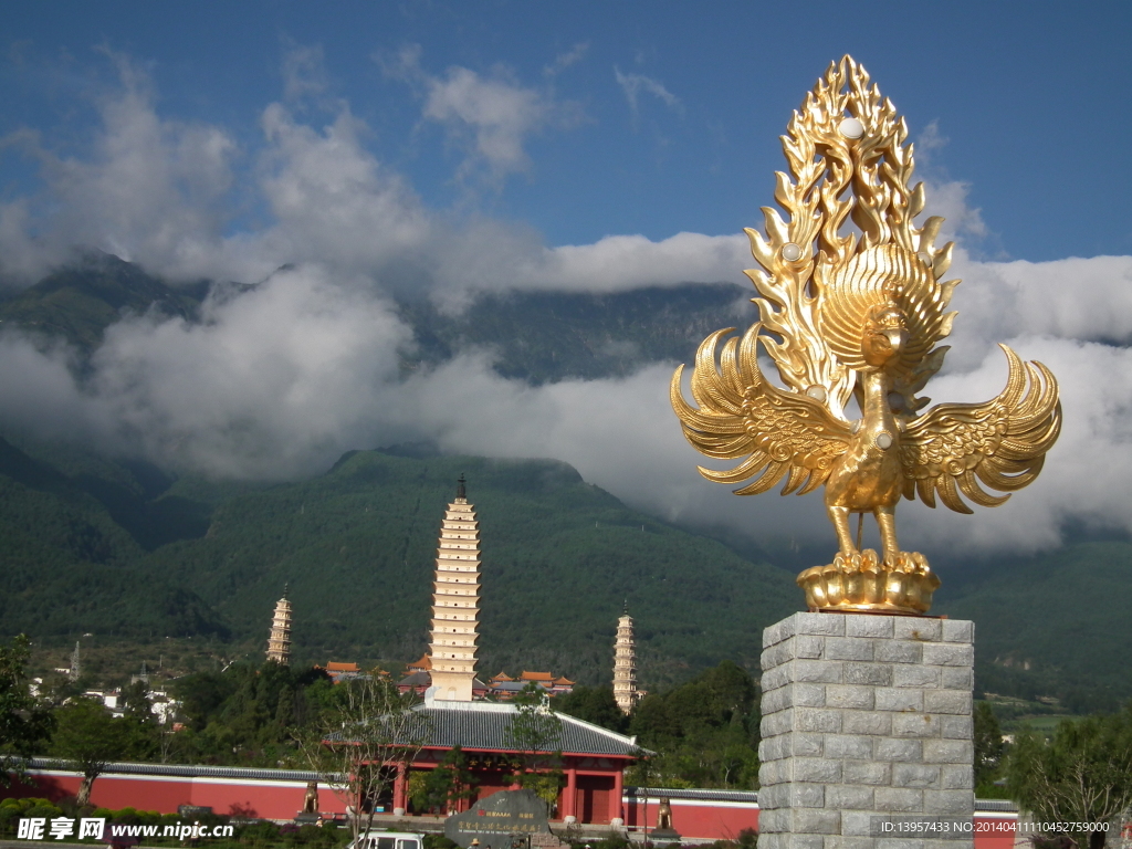 三塔寺金鸟