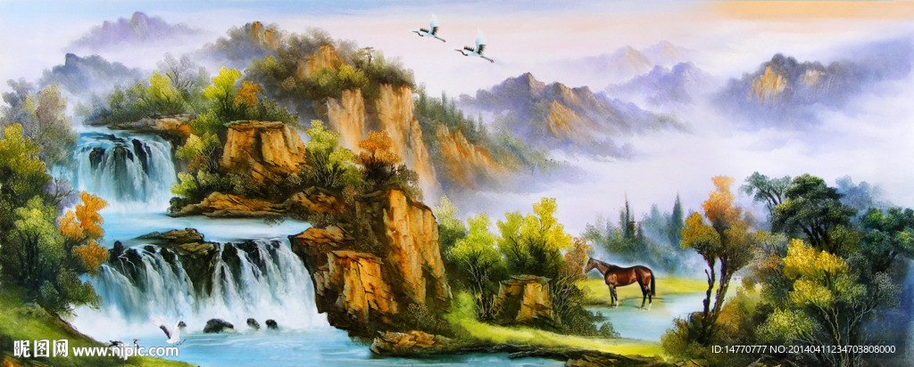 油画风景